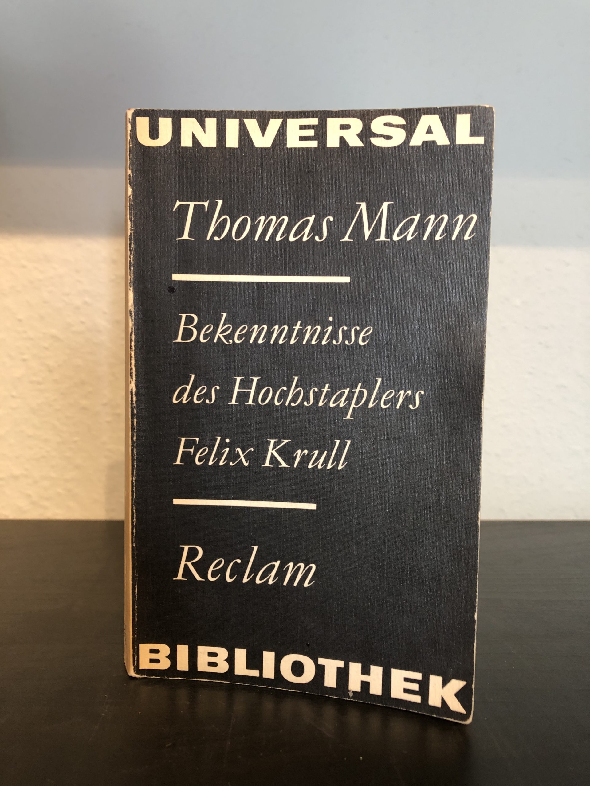 Bekenntnisse des Hochstaplers Felix Krull - Thomas Mann-image